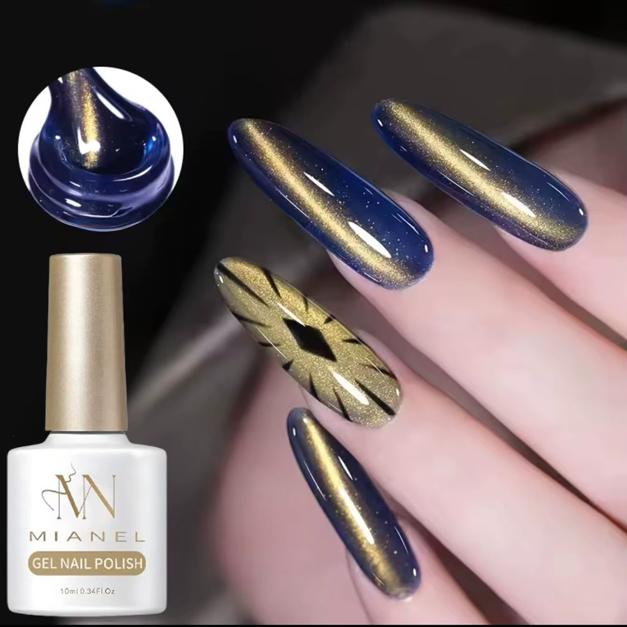 MIANEL Golden Cat Magnetic Sunset Gaze #06 Nagellack, 10 ml, schimmernd - Bild 2