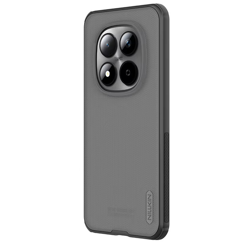 Nillkin Super Frosted Shield Pro Schutzhülle für Xiaomi Redmi Note 15 Pro 5G aus TPU und PC in Schwarz und Transparent - Bild 4