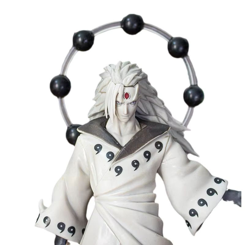 Bandai Shippuden Anime Figur Uchiha Madara Sechs Wege Modell aus Kunststoff in Weiß - Bild 5