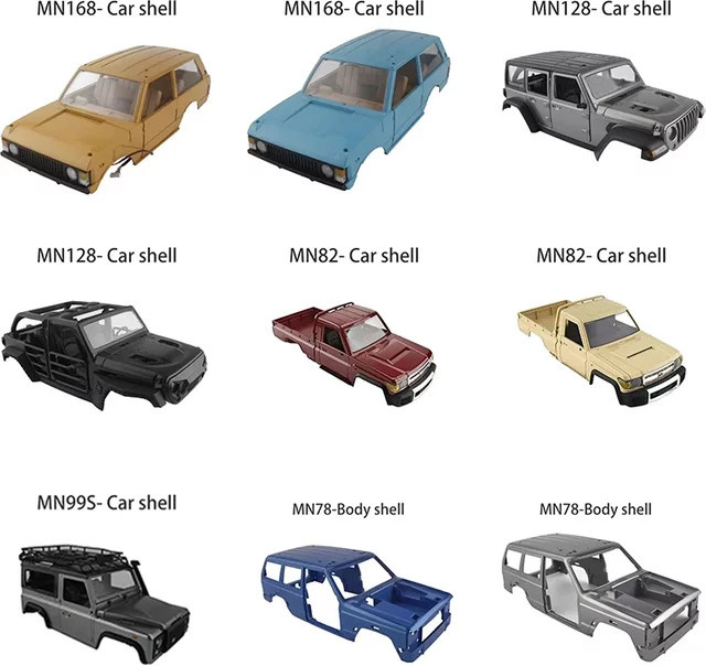 MN Model Body Shell Light System II, Zubehör, 1:12 - Bild 1