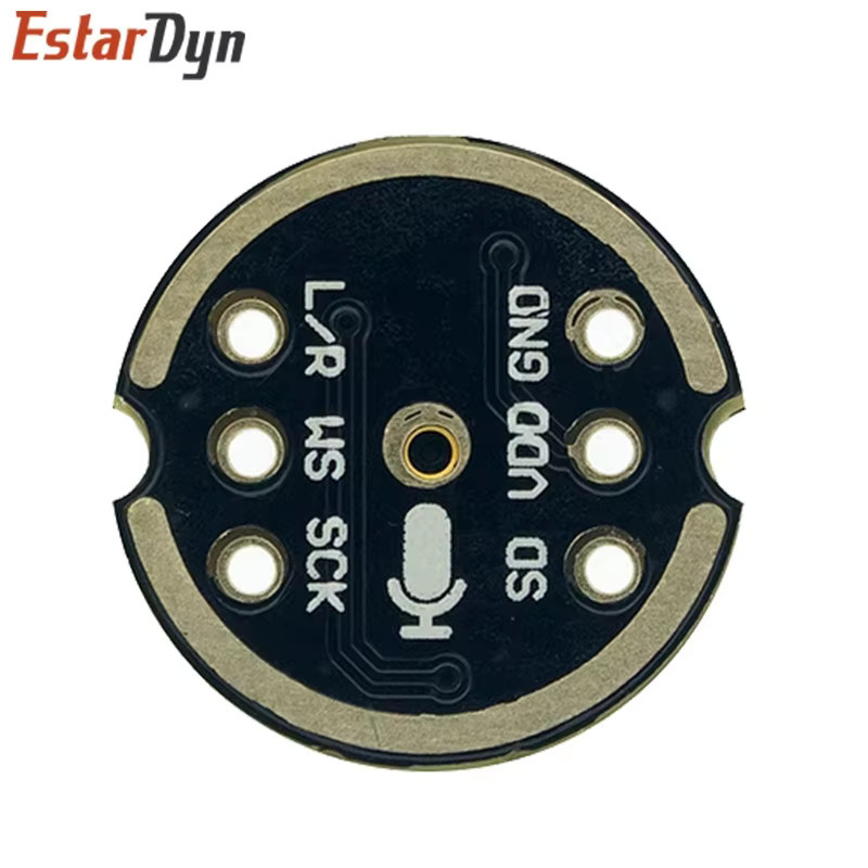 EstarDyn Omnidirektionales Mikrofonmodul INMP441 MEMS mit I2S-Schnittstelle in Schwarz für ESP32 - Bild 2