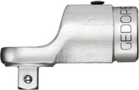 Gedore Vierkantvorsatz Z 16 aus Chrom-Vanadium in Silber 3/8" - Bild 1