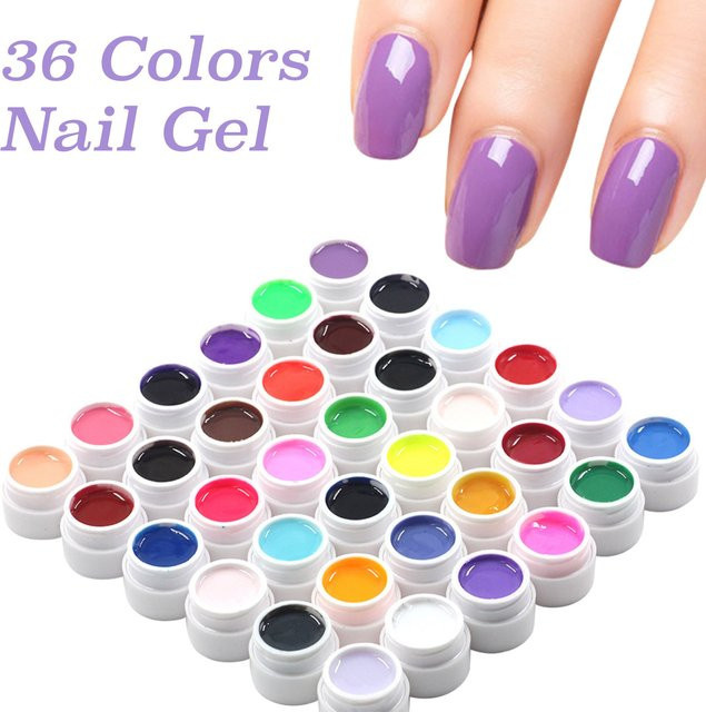 FUNMIX Nagellack-Set, 36 Farben, Glänzend, Unisex - Bild 1