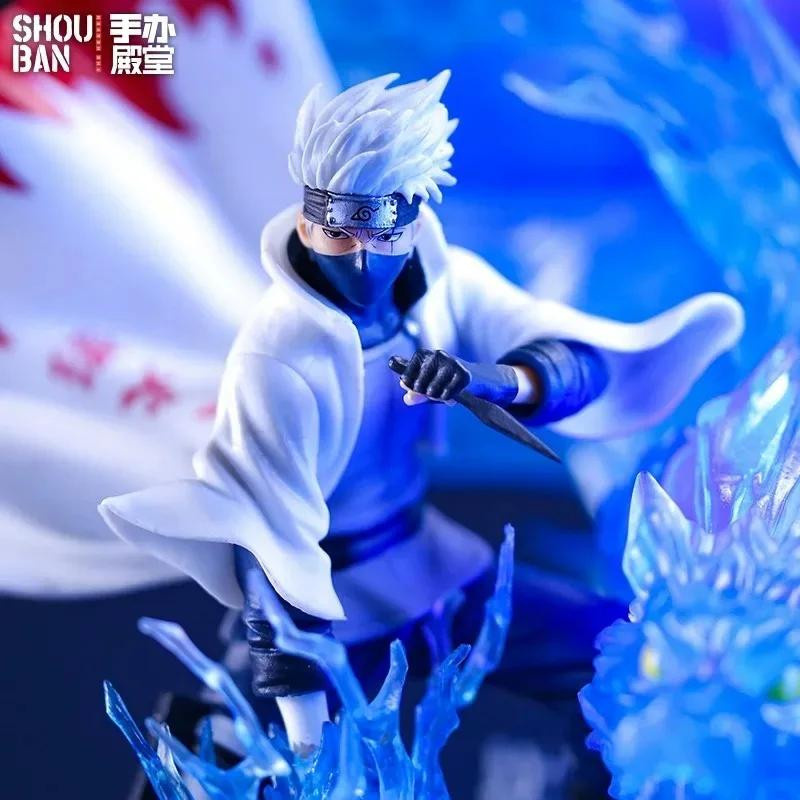 Yiran toy 1 Naruto Hatake Kakashi Actionfigur PVC weiß 28cm - Bild 3