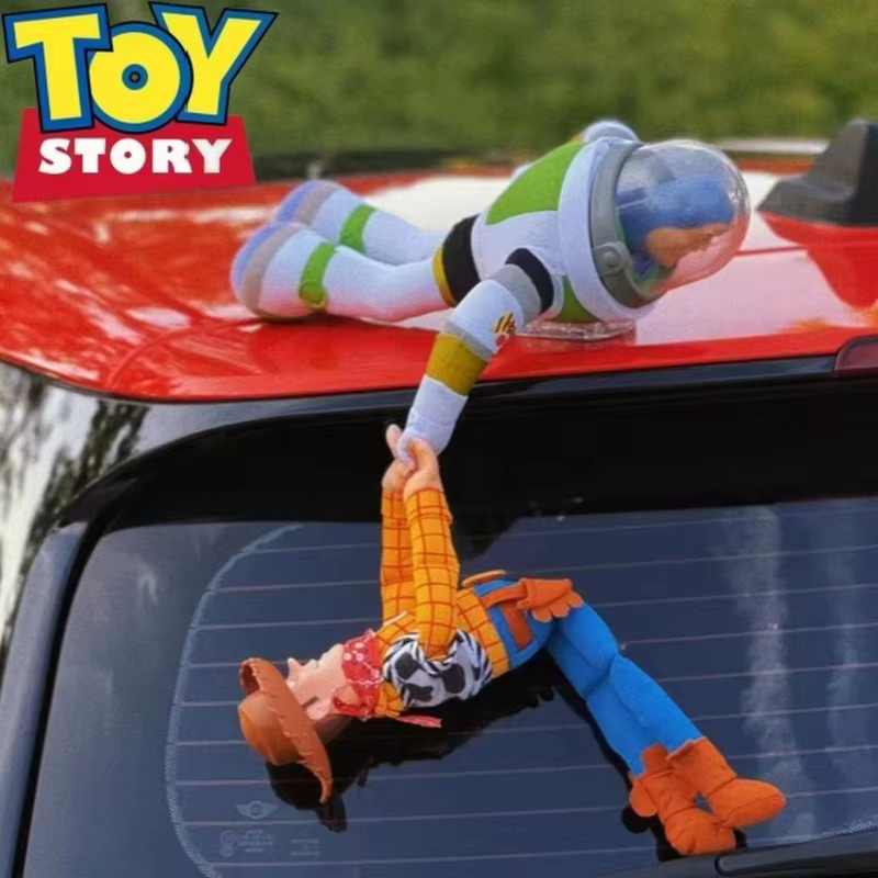 Bandai Disney Woody Buzz Lightyear Puppen Plüsch, Zubehör - Bild 2