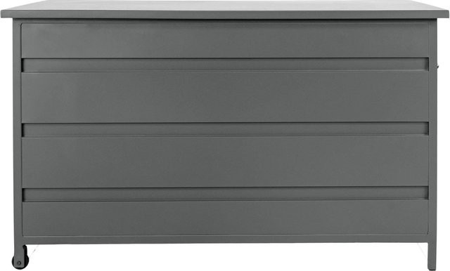 Kissenbox Cassis von furnicato aus Aluminium in Grau, B/T/H: 130 x 60 x 75 cm - Bild 1