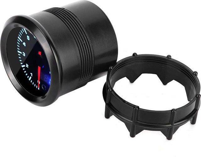 Neoglint 2-Zoll 12V Digital-Tachometer mit Schrittmotor und Zeigeranzeige, 0-10000 U/min, Schwarz - Bild 1