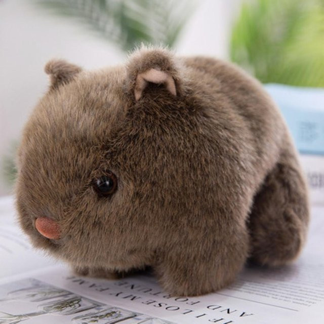 Hamster-Plüschtier, Mauspuppe, 25cm - Bild 1