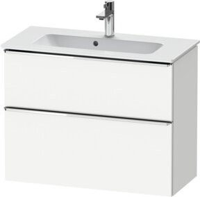 Duravit Waschtischunterschrank D-Neo Compact, weiß, wandhängend, B/T/H: 81 x 37,2 x 62,5 cm - Bild 1
