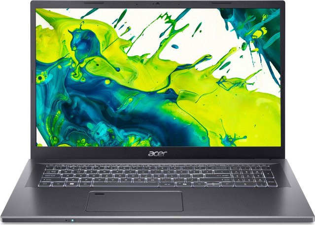 Acer Aspire 17 A17-51GM-59ZC Notebook in Steel Gray mit 17,3 Zoll Full HD Display, 16 GB RAM, 1000 GB SSD und Windows 11 - Bild 1