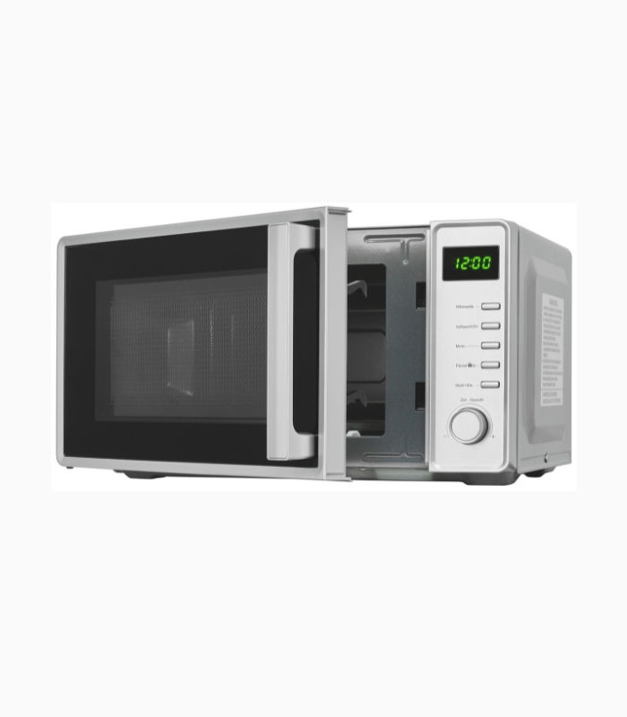 Mikrowelle MW7120-240DI Solo in Silber mit Edelstahlgehäuse und Automatikprogrammen - Bild 2