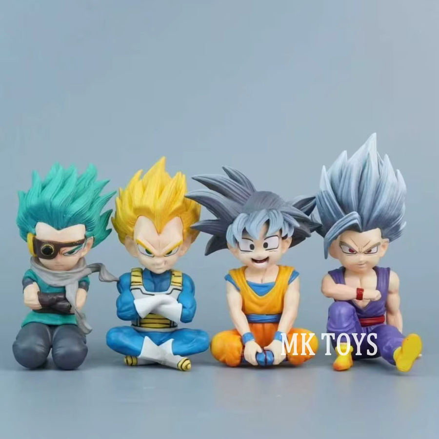 Bandai Dragon Ball Z Goku Vegeta Granola Gohan Actionfiguren, PVC-Statue, Einzelfigur, Bunt / Mehrfarbig - Bild 2