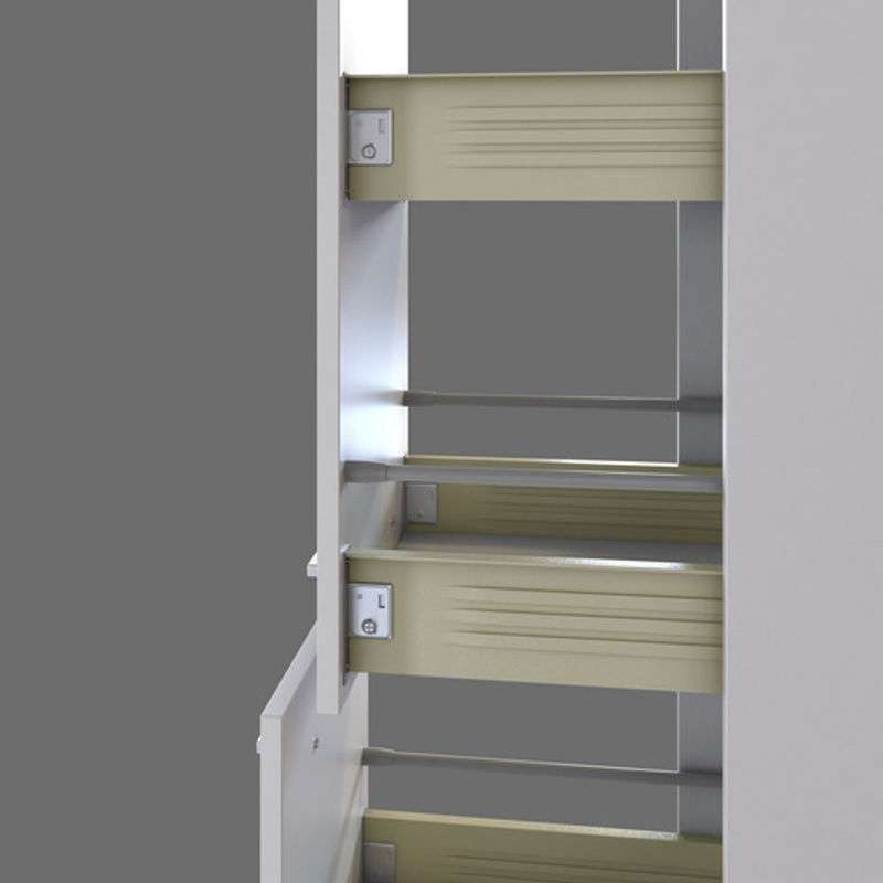 Flex-Well Apothekerschrank Lucca Weiß Matt B/H/T: 30 x 200 x 57 cm - Bild 4