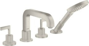 Hansgrohe Axor Citterio Fertigmontageset für die Badewanne in Edelstahl-Optik - Bild 1