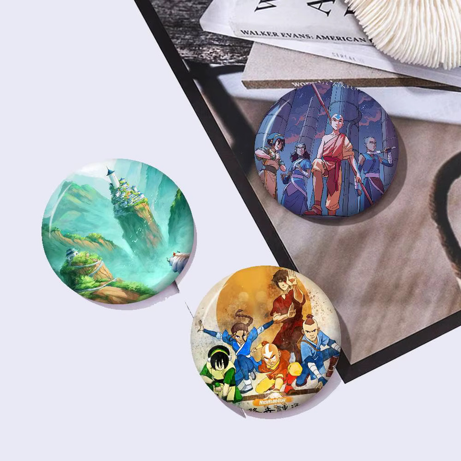 Anstecknadeln Avatar: The Last Airbender, Weißblech, Unisex - Bild 2
