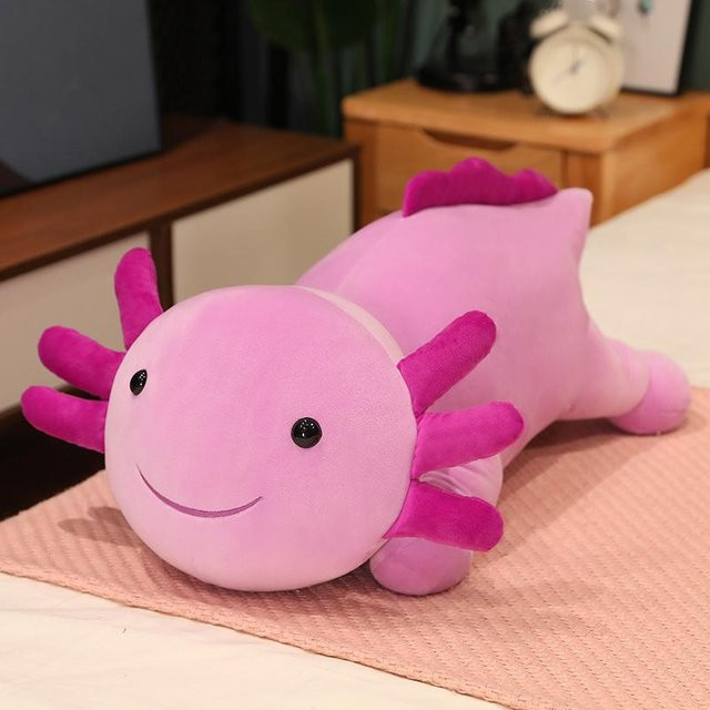 Yiran Health & Beauty Salamander Kissen, Plüschtier, Bunt, 30cm, ab 14 Jahren - Bild 1