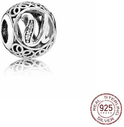 Allbestart Armband Charm, 925 Silber, Buchstabe AZ, Zirkonia, Damen - Bild 1