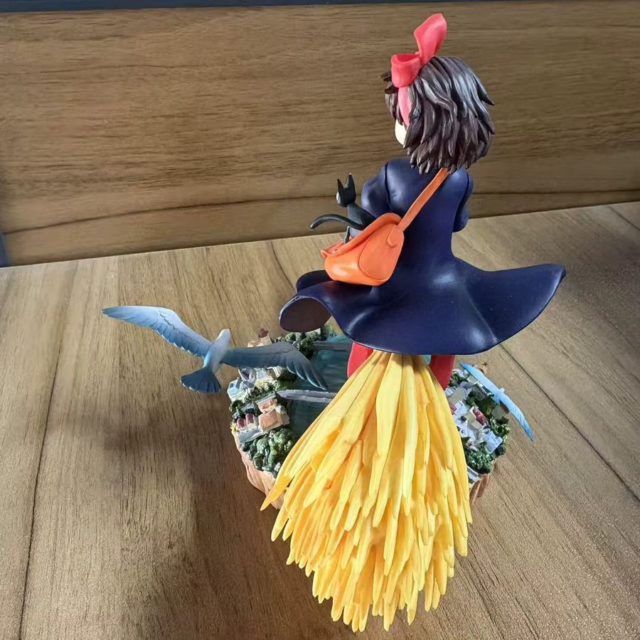 Bandai Anime Figur Kiki Lieferservice Little Witch Studio Ghibli Desktop Ornament Multicolor Höhe: 15 cm - Bild 2