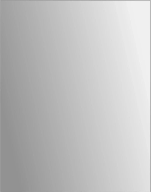 Jokey Kristall-Form Spiegel Jump Rechteckig mit C-Kante, Silber, B: 55 cm, H: 70 cm - Bild 1