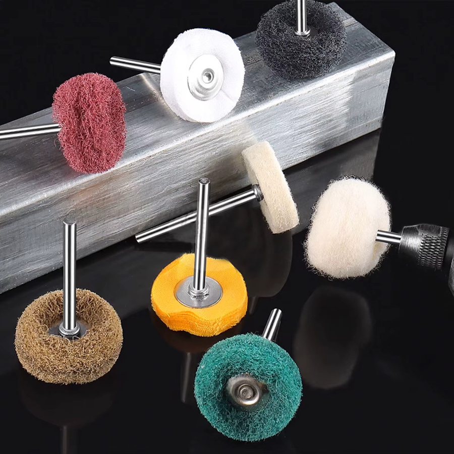 Dremel Rotationswerkzeug-Polierset mit 94 Stück Polierscheiben und Polierbits, 1/8 Zoll Schaft, Zubehör zum Metallpolieren - Bild 3