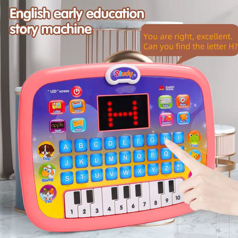CONUSEA Englisches Alphabet-Studium, Lerncomputer, mit Musik und Sound, ab 0 Jahre - Bild 4