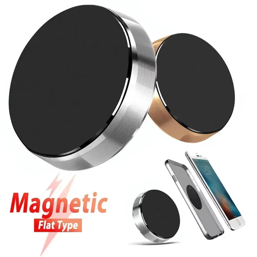 Magnetischer Autotelefonhalter in Gold für iPhone, Samsung, Xiaomi und Huawei zur Befestigung am Armaturenbrett oder an Wänden - Bild 3