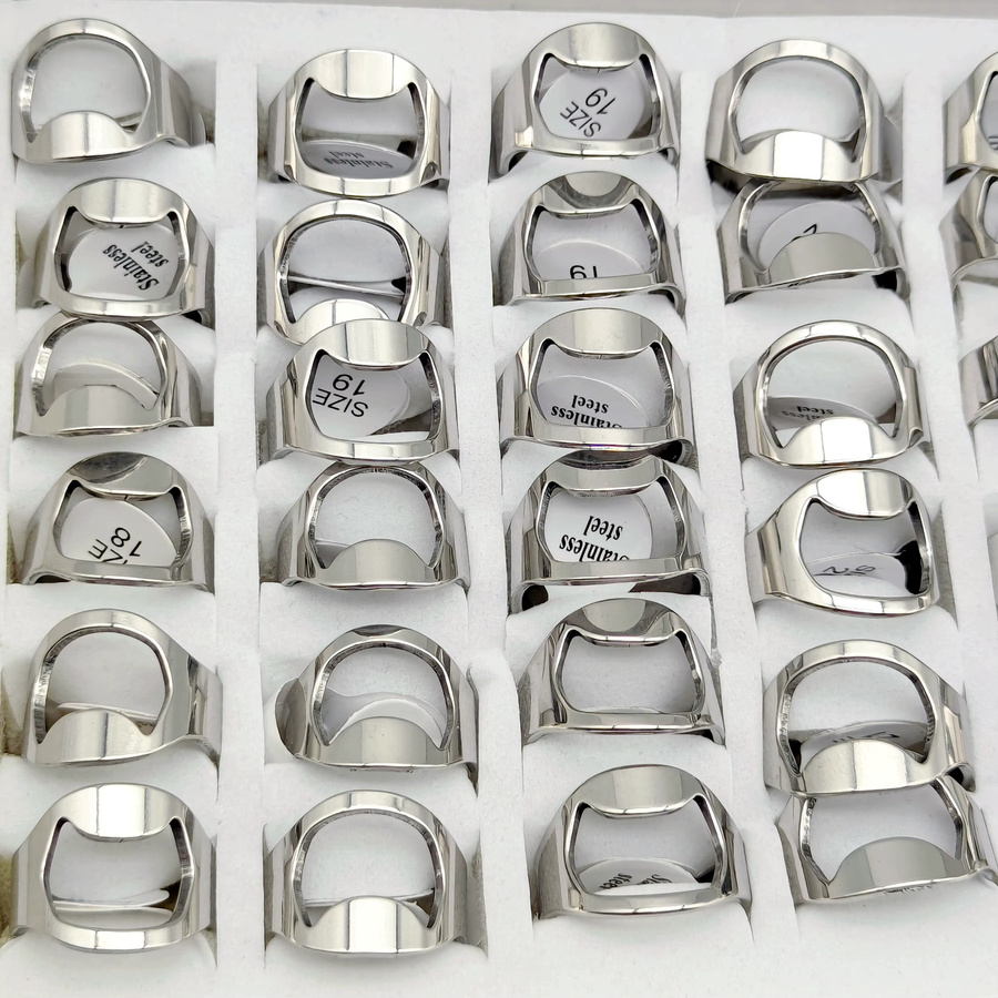 Dawnour Flaschenöffner Ring, Edelstahl, Unisex - Bild 4