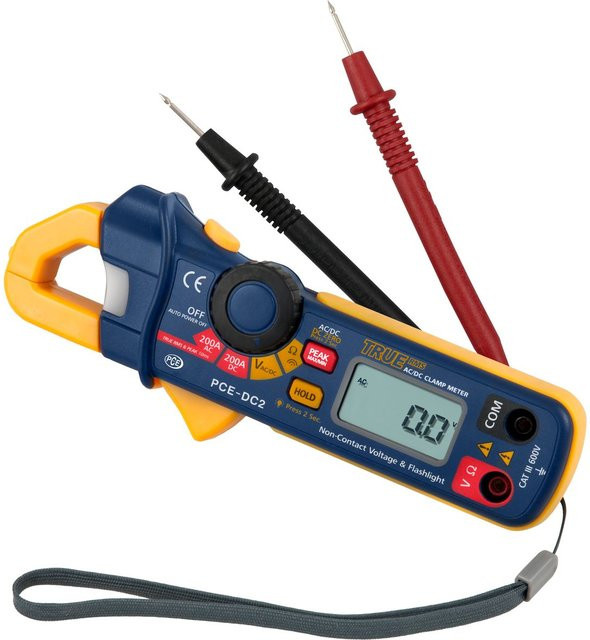 PCE Instruments Stromzange PCE-DC2 in Schwarz und Multicolour - Bild 1
