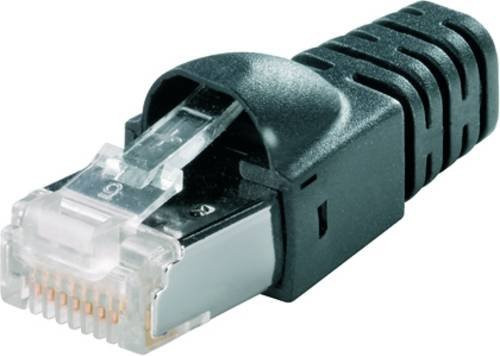 Weidmüller RJ45-Stecker für Ethernet/LAN, Schwarz, 10 Stück - Bild 1