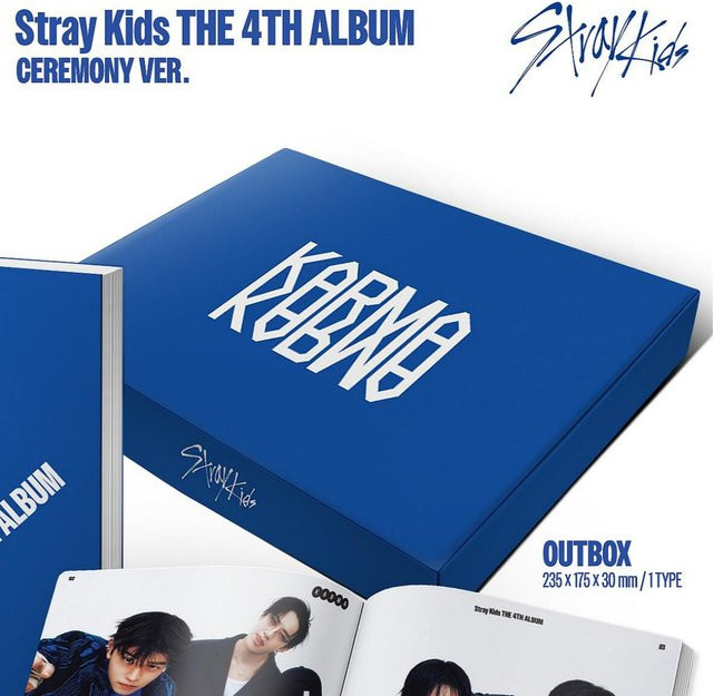 Stray Kids - KARMA 4. Vollalbum CEREMONY Version in Blau - Bild 1