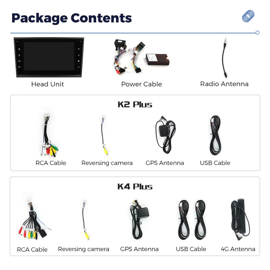 MEKEDE Android Autoradio mit 7 Zoll Display, Wireless CarPlay, WiFi, Bluetooth und GPS für Opel Astra H G J, Zafira B, Corsa C D, Antara, Vectra und Vivaro, Schwarz/Grau - Bild 4