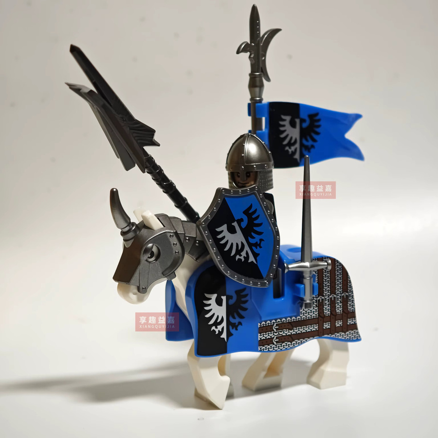 Hasbro Ritter, Mittelalterliche Militärburg Soldatenfiguren Bausteine, Kunststoff, Bunt / Mehrfarbig - Bild 2