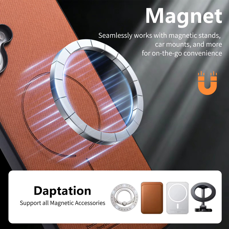 Luxuriöse Xiaomi Poco X8 X7 Pro X8 Pro Max Leder-Handyhülle mit abnehmbarer magnetischer Magsafe-Brieftasche und Kartenfach in Schwarz oder Braun - Bild 5
