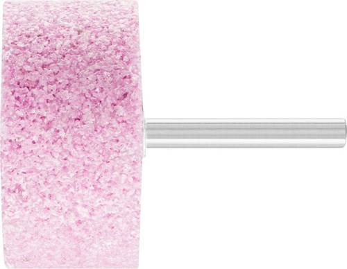 PFERD STEEL EDGE Schleifstift Zylinder pink Durchmesser: 50 mm, Länge: 25 mm, Schaft-Ø: 6 mm A24 für Stahl und Stahlguss - Bild 1