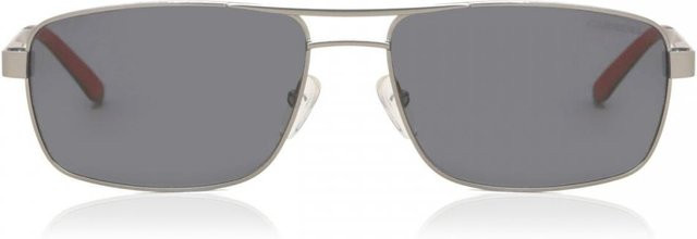 Carrera 8011 S Sonnenbrille, Vollrand, rectangular, Metall, Grey, Herren, polarisiert - Bild 1
