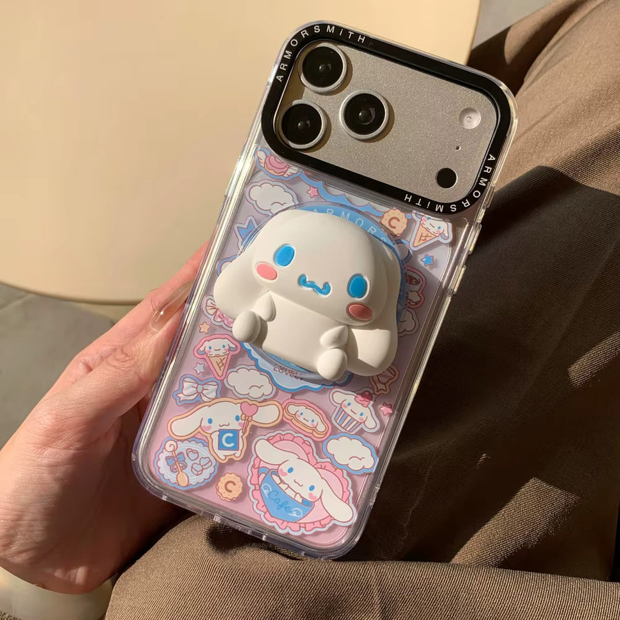 Sanrio Cinnamoroll Handyhülle mit magnetischer Halterung und kabellosem Laden für iPhone 11 bis iPhone 17 Pro Max - Bild 2