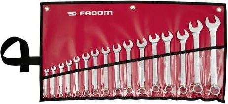 Facom Ring-Maulschlüssel-Satz 40B.JV16PB in Rot - Bild 1