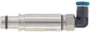 HARTING Pneumatik-Kontakt 09140007353 aus Messing in Silber - Bild 1