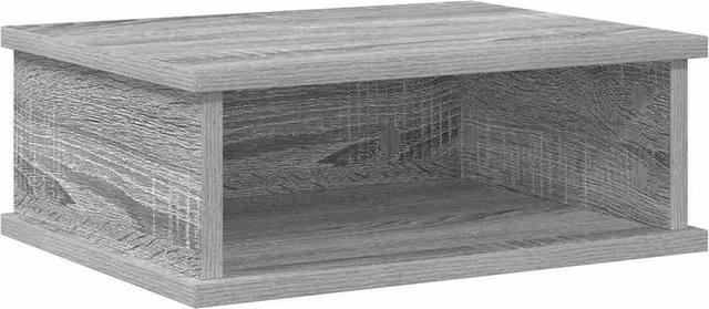 vidaXL Nachttisch aus Holzwerkstoff in Grau Sonoma, B/T/H: 40 x 31 x 15 cm - Bild 1