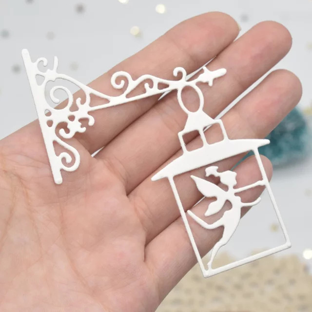 Metall Engel Wand Lampe Schneidestanz für DIY Scrapbooking und Papierhandwerk - Bild 1