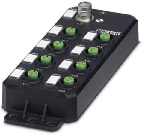 Phoenix Contact AXL E IOL DO8 M12 6P 2702659 Dezentrales I/O-Gerät 24 V/DC in Schwarz - Bild 1