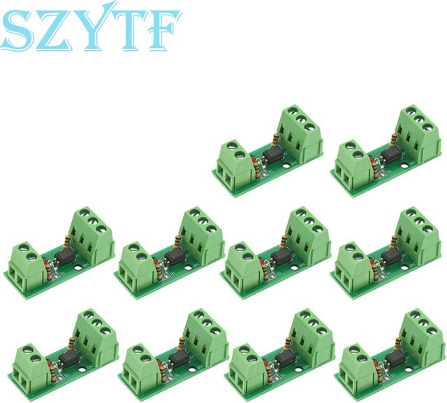SZYTF 1 Kanal Weg Optokoppler Isolationsmodul PC817 in Grün für PLC und Motorsteuerung - Bild 1