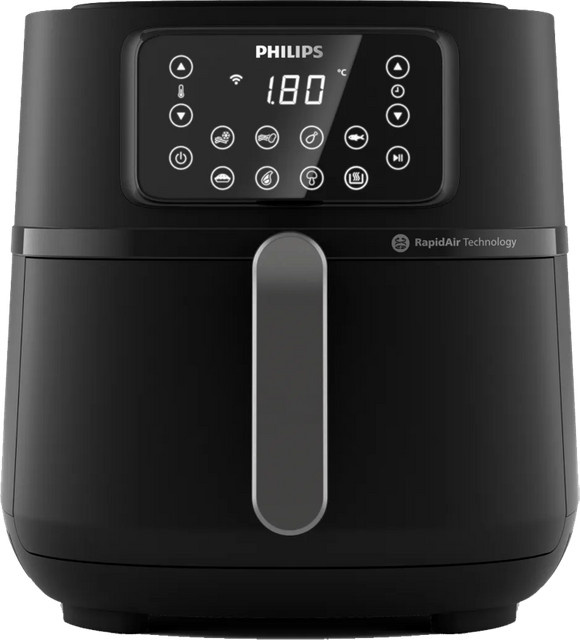Philips Airfryer XXL Connected Heißluftfritteuse HD9285/90 in Schwarz mit App-Steuerung - Bild 1