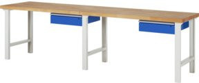 Rau Werkbank 7001A1 mit 1 Schublade, Multicolor, B/T/H: 300 x 70 x 84 cm - Bild 1