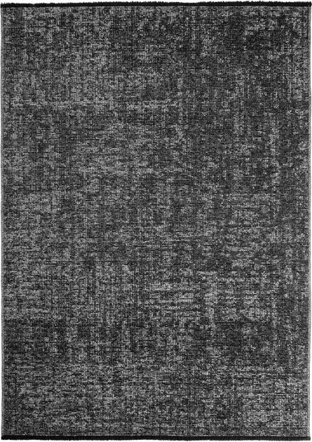 Ayyildiz Kurzflorteppich Space Grau mit abstraktem Muster, B/L: 80 x 250 cm - Bild 1