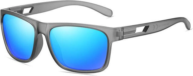 Yiran Sonnenbrille, quadratisch, Herren, Vollrand, Kunststoff, grau - Bild 1