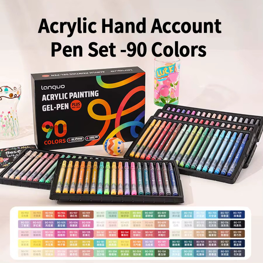 Languo Acryl-Gelstift-Set mit feiner 1,0 mm Spitze für Malerei und Skizzieren in Multicolour - Bild 7