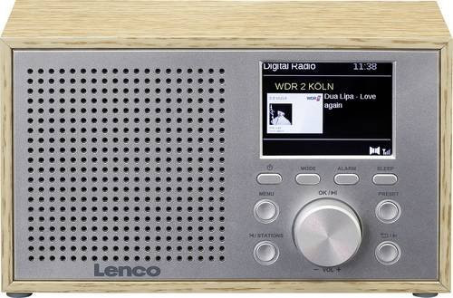 Lenco DAR-017WH Tischradio mit DAB+, FM und Bluetooth in Eiche - Bild 1