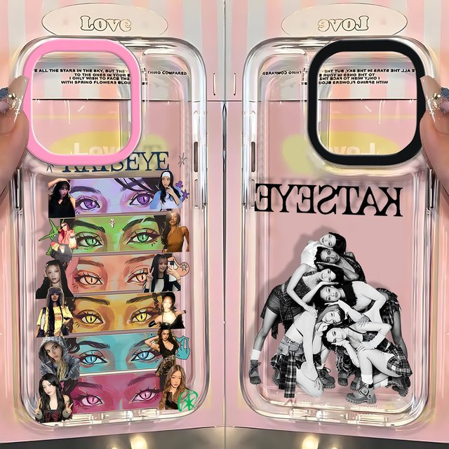 Kpop K-KATSEYES Handyhülle für Samsung Galaxy A-Serie 4G und 5G in Transparent - Bild 1