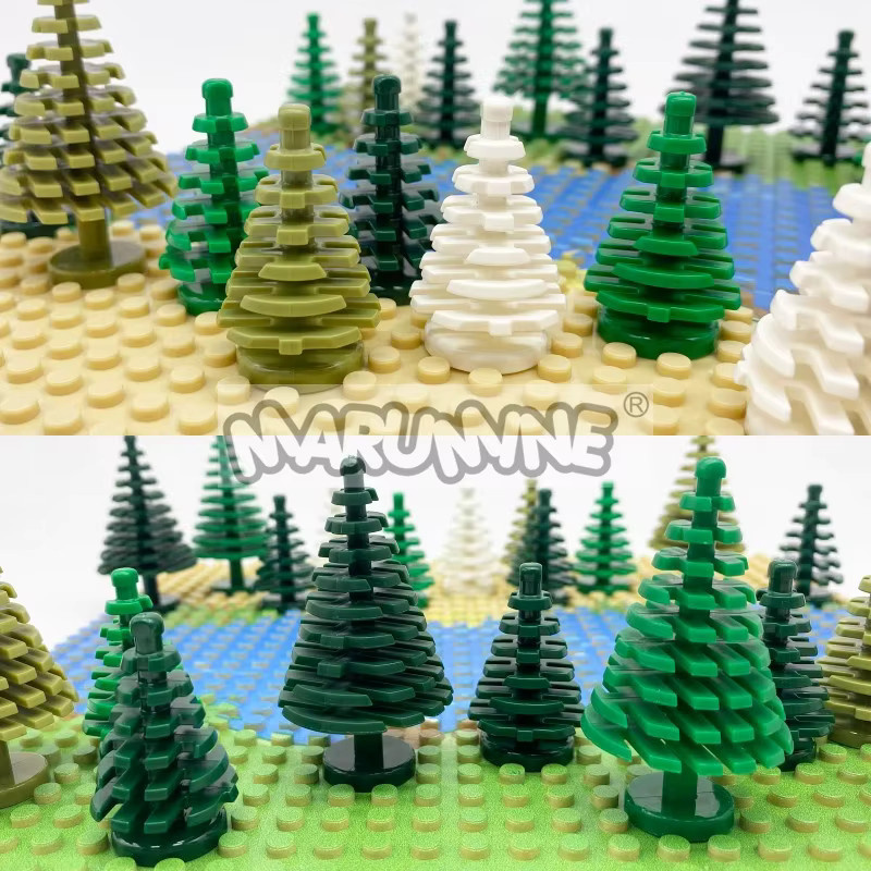 MARUMINE MOC Blöcke Kiefer Eichhörnchen, Bausteine, Zubehör - Bild 4